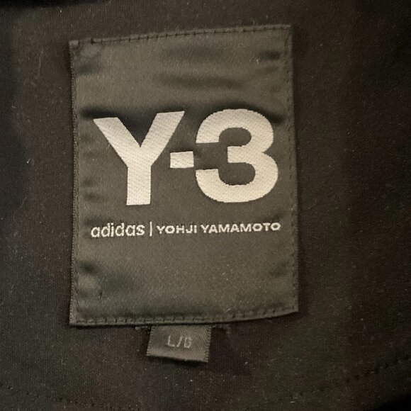 Y-3 Adidas/Yohji Yamamoto Hooded Double Zip Fishtail Coat - Picture 14 of 16